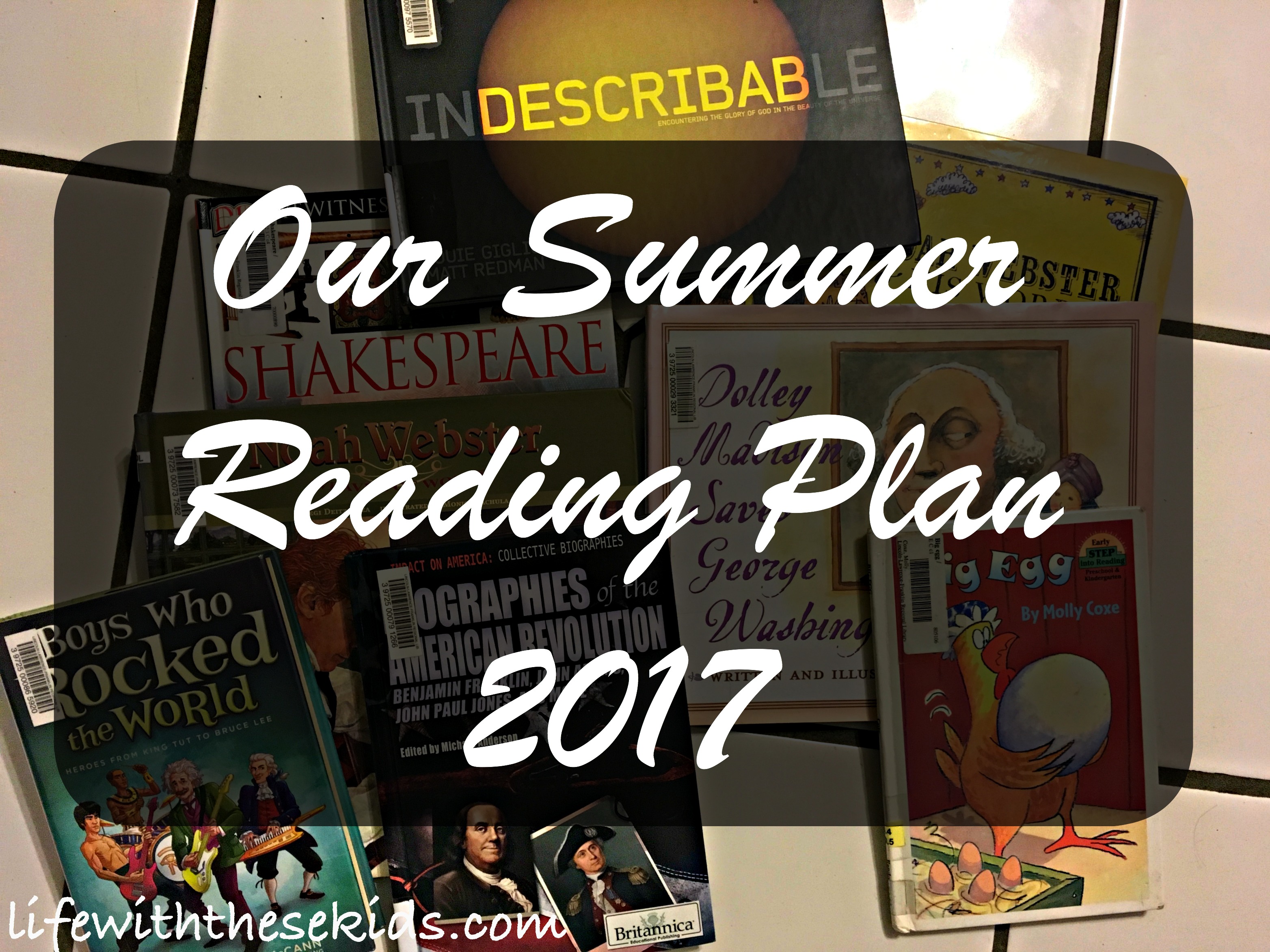 Our Summer Reading Plan